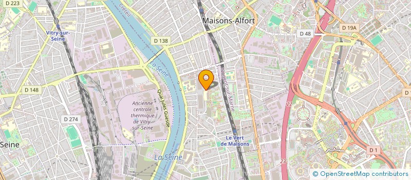 localisation de l'entreprise MONSIEUR NORDINE AMHILN  ALFORTVILLE