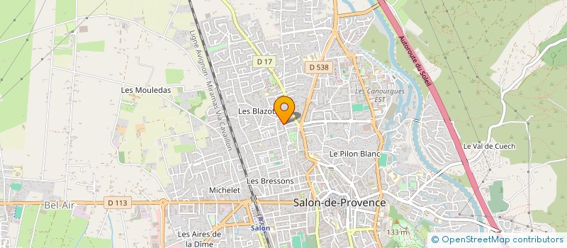 localisation de l'entreprise MONSIEUR NORDINE ASSOUMANI  SALON-DE-PROVENCE