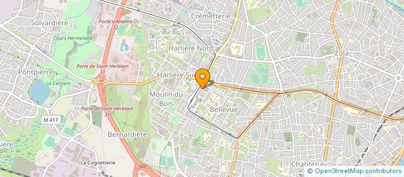 localisation de l'entreprise MONSIEUR NORDINE ATTALIBI à NANTES