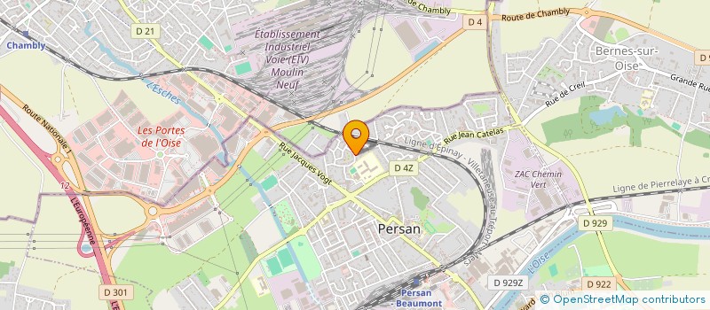 localisation de l'entreprise MONSIEUR NORDINE AYACHE  PERSAN