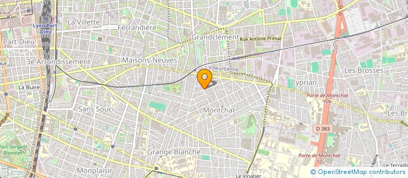 localisation de l'entreprise MONSIEUR NORDINE AZOUZ  LYON