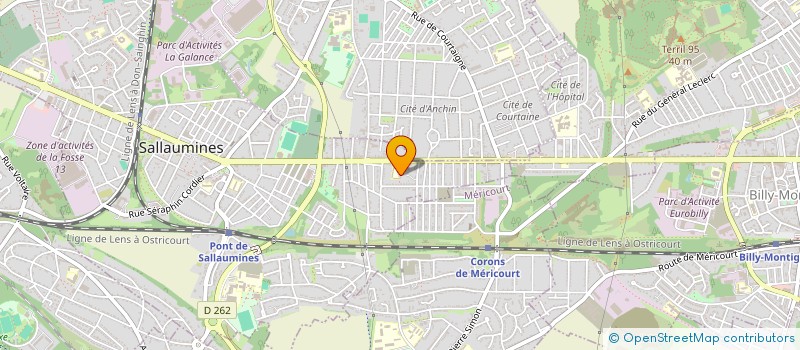 localisation de l'entreprise MONSIEUR NORDINE BADAOUI  WINGLES