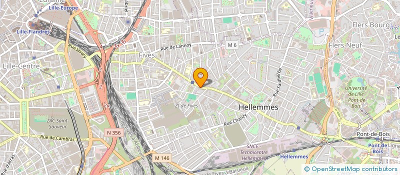 localisation de l'entreprise MONSIEUR NORDINE BAOUCHE  LILLE