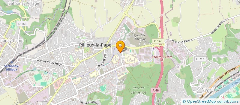 localisation de l'entreprise MONSIEUR NORDINE BEKADDOUR  RILLIEUX LA PAPE