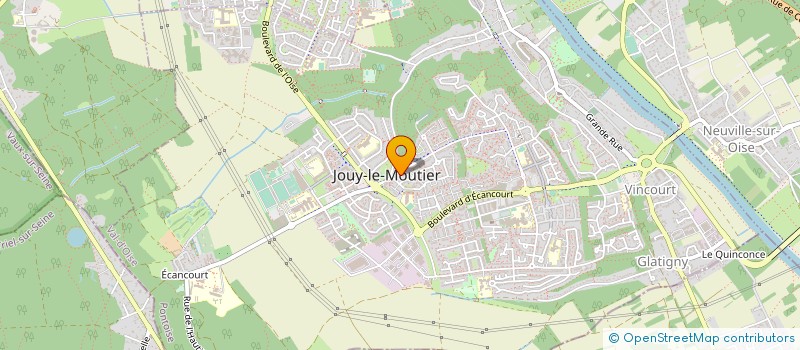 localisation de l'entreprise MONSIEUR NORDINE BELGHARI  CERGY