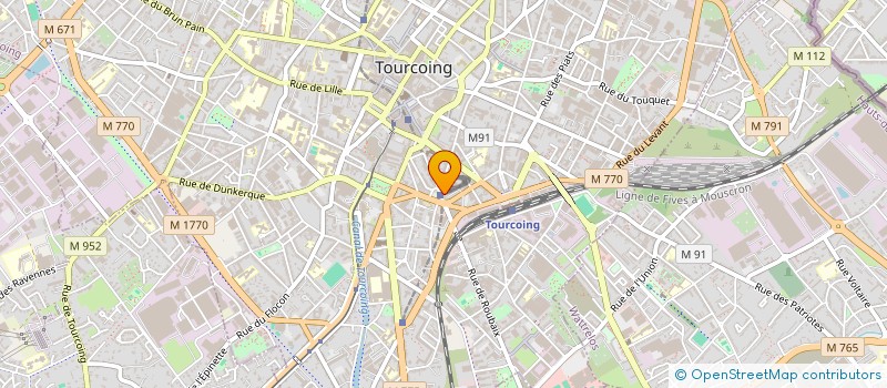 localisation de l'entreprise MONSIEUR NORDINE BEN CHAIBI  TOURCOING