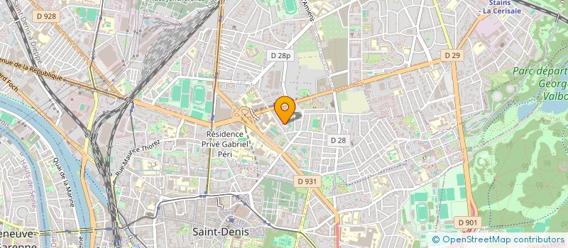localisation de l'entreprise MONSIEUR NORDINE BEN OUSSAID à SAINT DENIS