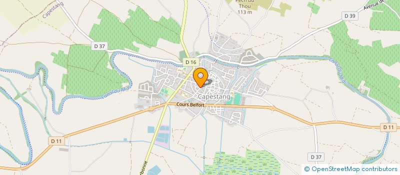 localisation de l'entreprise MONSIEUR NORDINE BENMEHDI à CAPESTANG