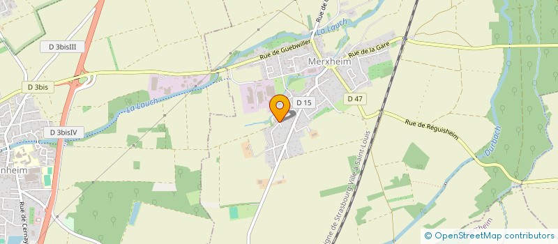 localisation de l'entreprise MONSIEUR NORDINE BOUAHSANE  MERXHEIM