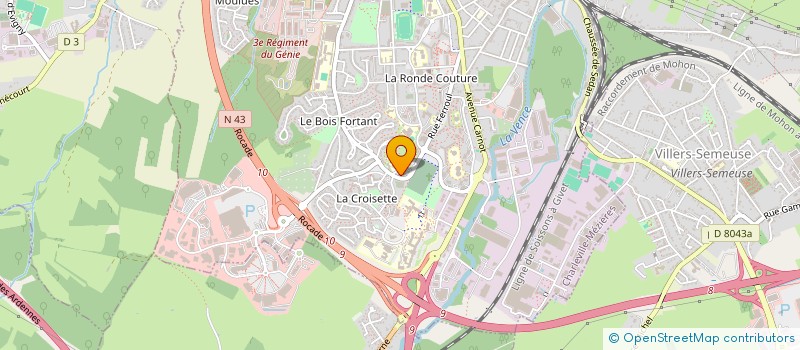 localisation de l'entreprise MONSIEUR NORDINE BOUKAHEL à CHARLEVILLE-MEZIERES