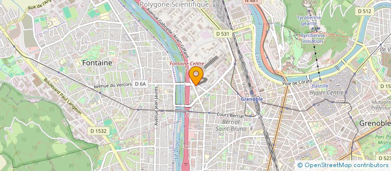 localisation de l'entreprise MONSIEUR NORDINE BOURAHLI à GRENOBLE