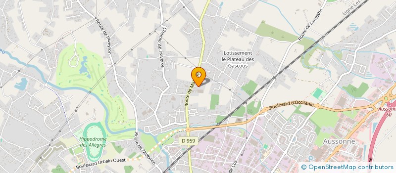 localisation de l'entreprise MONSIEUR NORDINE BOUTCHYOUT à MONTAUBAN