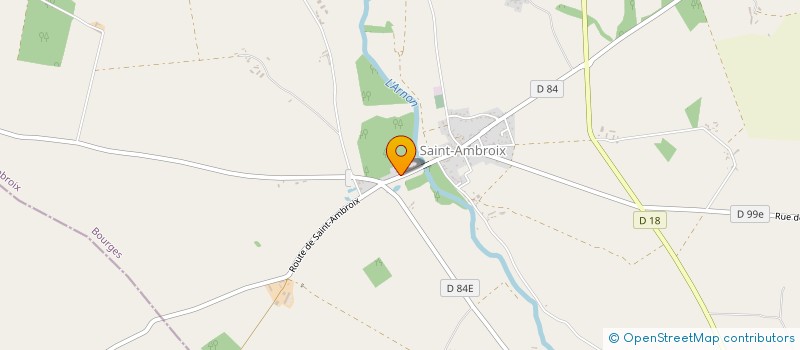 localisation de l'entreprise MONSIEUR NORDINE BRAVO  SAINT-AMBROIX