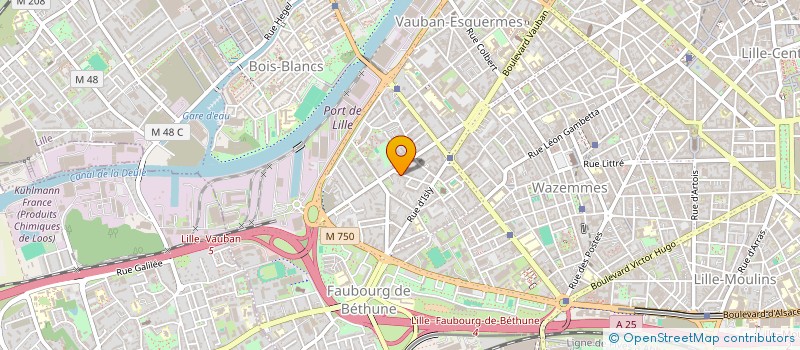 localisation de l'entreprise MONSIEUR NORDINE CHON  LILLE