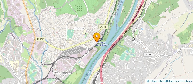 localisation de l'entreprise MONSIEUR NORDINE DERBAK à GRIGNY