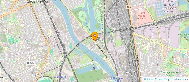 localisation de l'entreprise MONSIEUR NORDINE DJENIDI  VILLENEUVE-SAINT-GEORGES