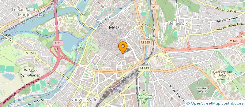 localisation de l'entreprise MONSIEUR NORDINE EIDEN  METZ