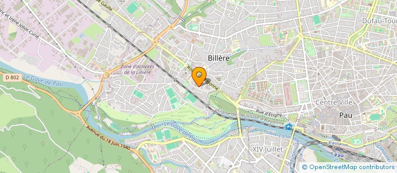 localisation de l'entreprise MONSIEUR NORDINE EL ABDI à BILLERE
