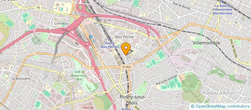 localisation de l'entreprise MONSIEUR NORDINE EL ALAMI à ROSNY-SOUS-BOIS
