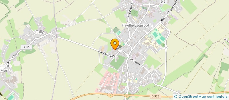 localisation de l'entreprise MONSIEUR NORDINE EL AMRI  FRIVILLE-ESCARBOTIN