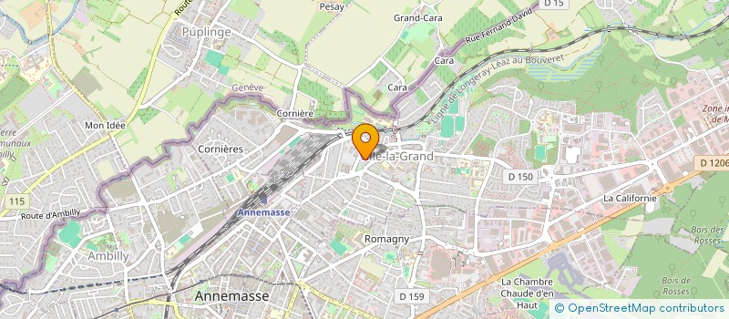 localisation de l'entreprise MONSIEUR NORDINE ERAZZI  VILLE-LA-GRAND