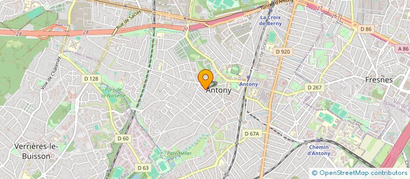 localisation de l'entreprise MONSIEUR NORDINE FALAH à ANTONY