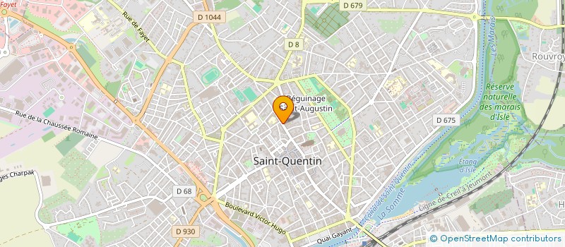 localisation de l'entreprise MONSIEUR NORDINE FARHAT à SAINT-QUENTIN