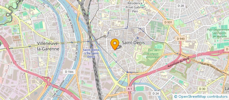 localisation de l'entreprise MONSIEUR NORDINE GHERIBI  SAINT-DENIS