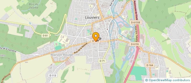 localisation de l'entreprise MONSIEUR NORDINE GUETTARI  LOUVIERS