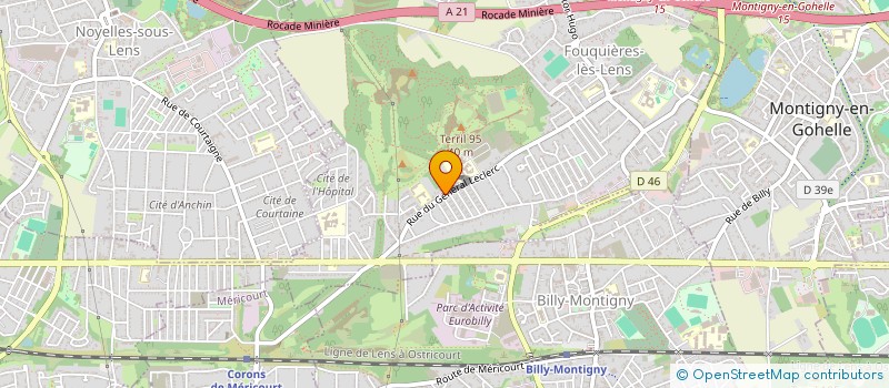 localisation de l'entreprise MONSIEUR NORDINE HAOUARI  HENIN-BEAUMONT