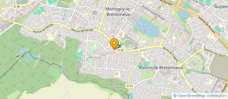 localisation de l'entreprise MONSIEUR NORDINE HERTOUCH  MONTIGNY-LE-BRETONNEUX