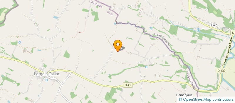 localisation de l'entreprise MONSIEUR NORDINE ICHALALEN  PERGAIN-TAILLAC