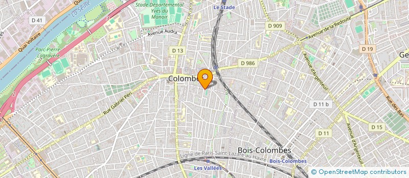 localisation de l'entreprise MONSIEUR NORDINE IFARSIOUNE  COLOMBES