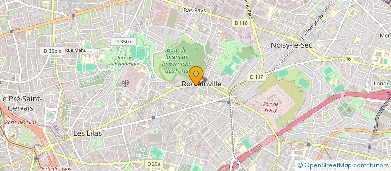 localisation de l'entreprise MONSIEUR NORDINE ILLOUL à ROMAINVILLE