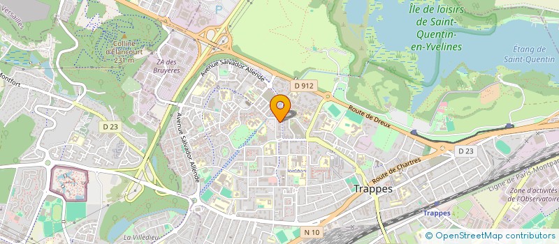 localisation de l'entreprise MONSIEUR NORDINE ISADEK à TRAPPES