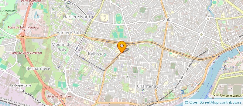 localisation de l'entreprise MONSIEUR NORDINE ISHAQ OUSMAN à NANTES