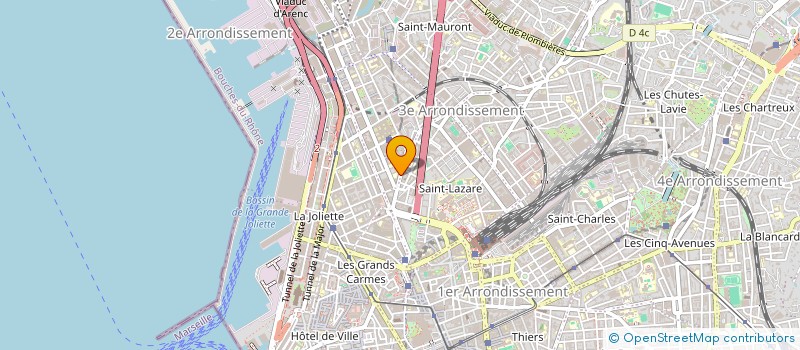 localisation de l'entreprise MONSIEUR NORDINE JIMENEZ DE LOS GALANES à MARSEILLE