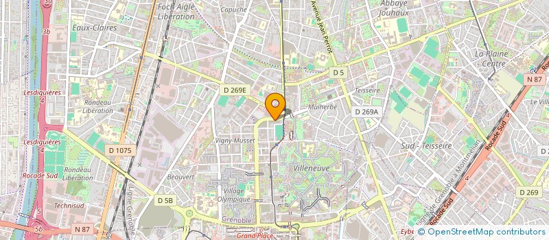 localisation de l'entreprise MONSIEUR NORDINE KADRI  BERNIN