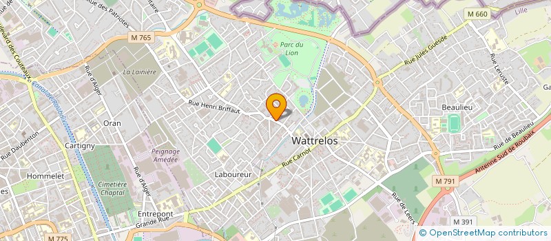 localisation de l'entreprise MONSIEUR NORDINE KHABZAOUI à WATTRELOS