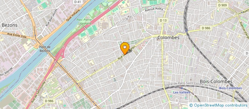 localisation de l'entreprise MONSIEUR NORDINE KHELIKA à COLOMBES