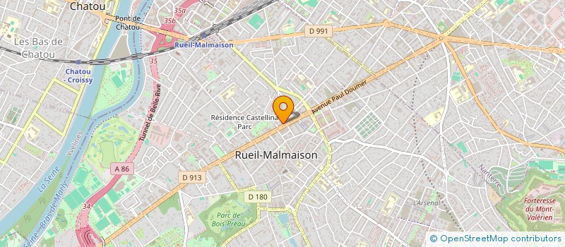 localisation de l'entreprise MONSIEUR NORDINE KHERBACHE à RUEIL-MALMAISON