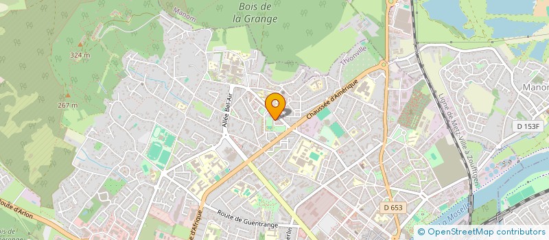 localisation de l'entreprise MONSIEUR NORDINE KIBAL  THIONVILLE