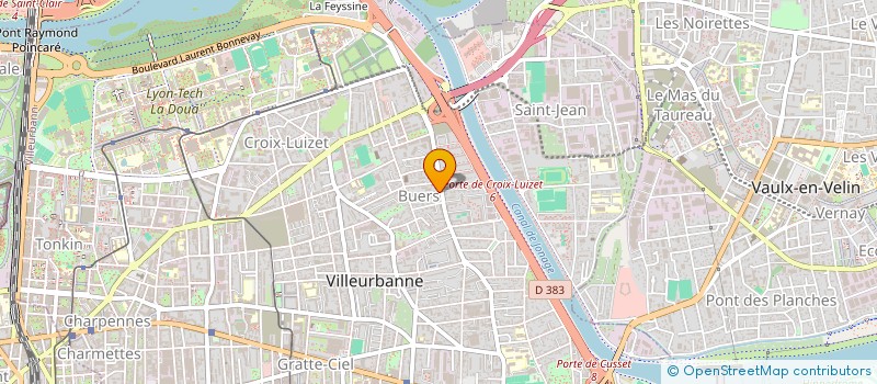 localisation de l'entreprise MONSIEUR NORDINE LAIB  VILLEURBANNE