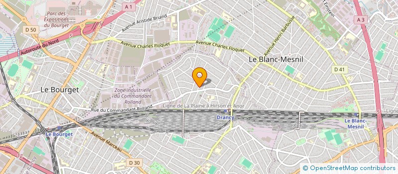 localisation de l'entreprise MONSIEUR NORDINE MEGHAZI à DRANCY