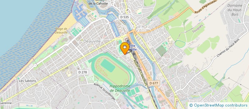 localisation de l'entreprise MONSIEUR NORDINE MHOMA  PONT-L'EVEQUE