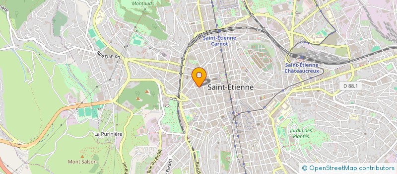 localisation de l'entreprise MONSIEUR NORDINE MOHAMEDI  SAINT-ETIENNE