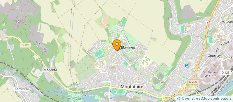 localisation de l'entreprise MONSIEUR NORDINE NIDALHA  MONTATAIRE