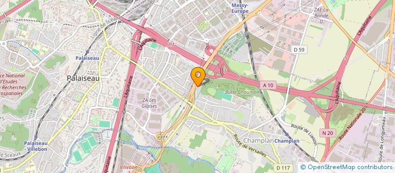 localisation de l'entreprise MONSIEUR NORDINE OUAREZKI  CHAMPLAN