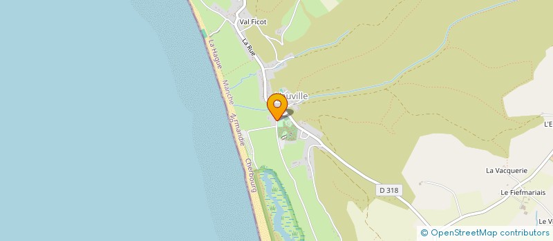 localisation de l'entreprise MONSIEUR NORDINE RAZZOUME  LA HAGUE