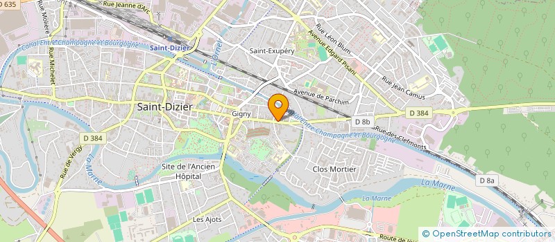 localisation de l'entreprise MONSIEUR NORDINE SAHNINE à SAINT-DIZIER
